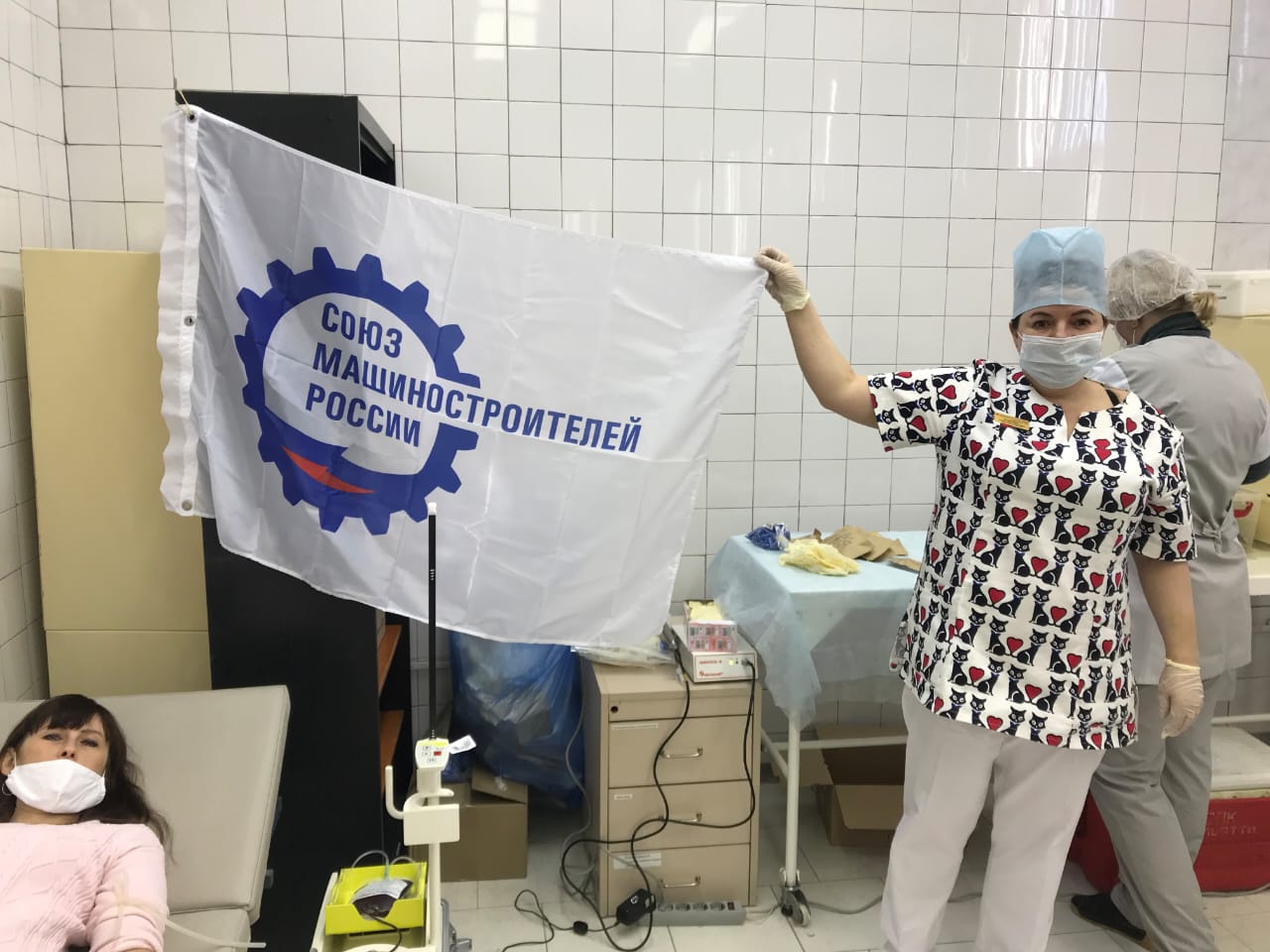 Сотрудники АО "АВТОВАЗ"- члены СРО ООО "СоюзМаш России" приняли участие в донорской акции