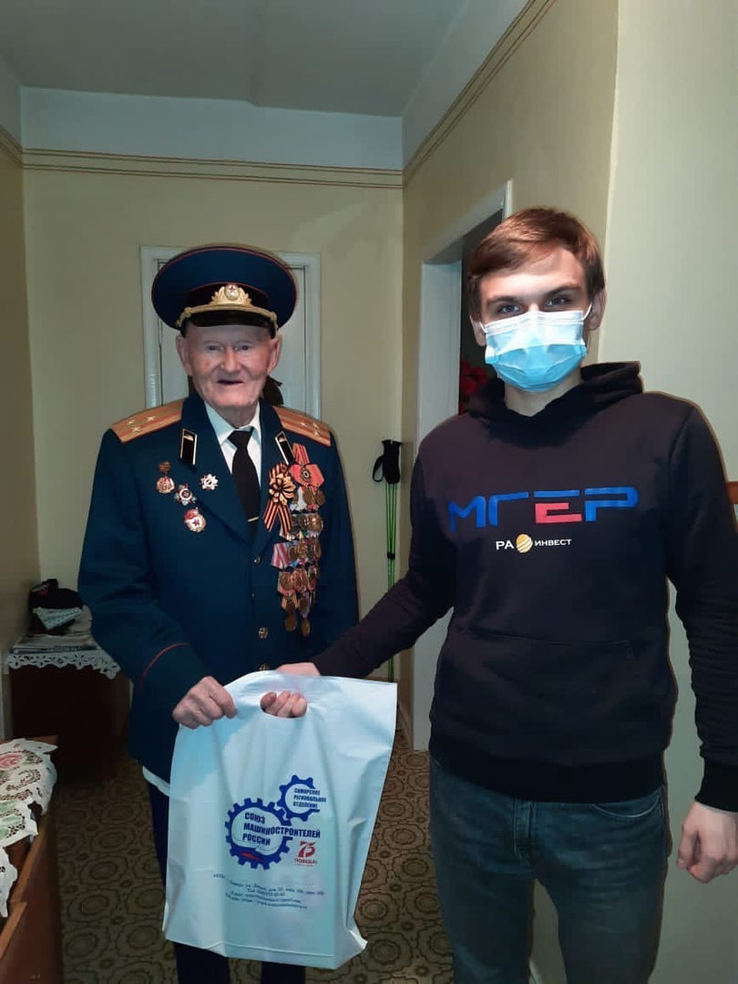 Члены Самарского отделения "Союза машиностроителей России" продолжают оказывать адресную помощь в связи с пандемией коронавируса