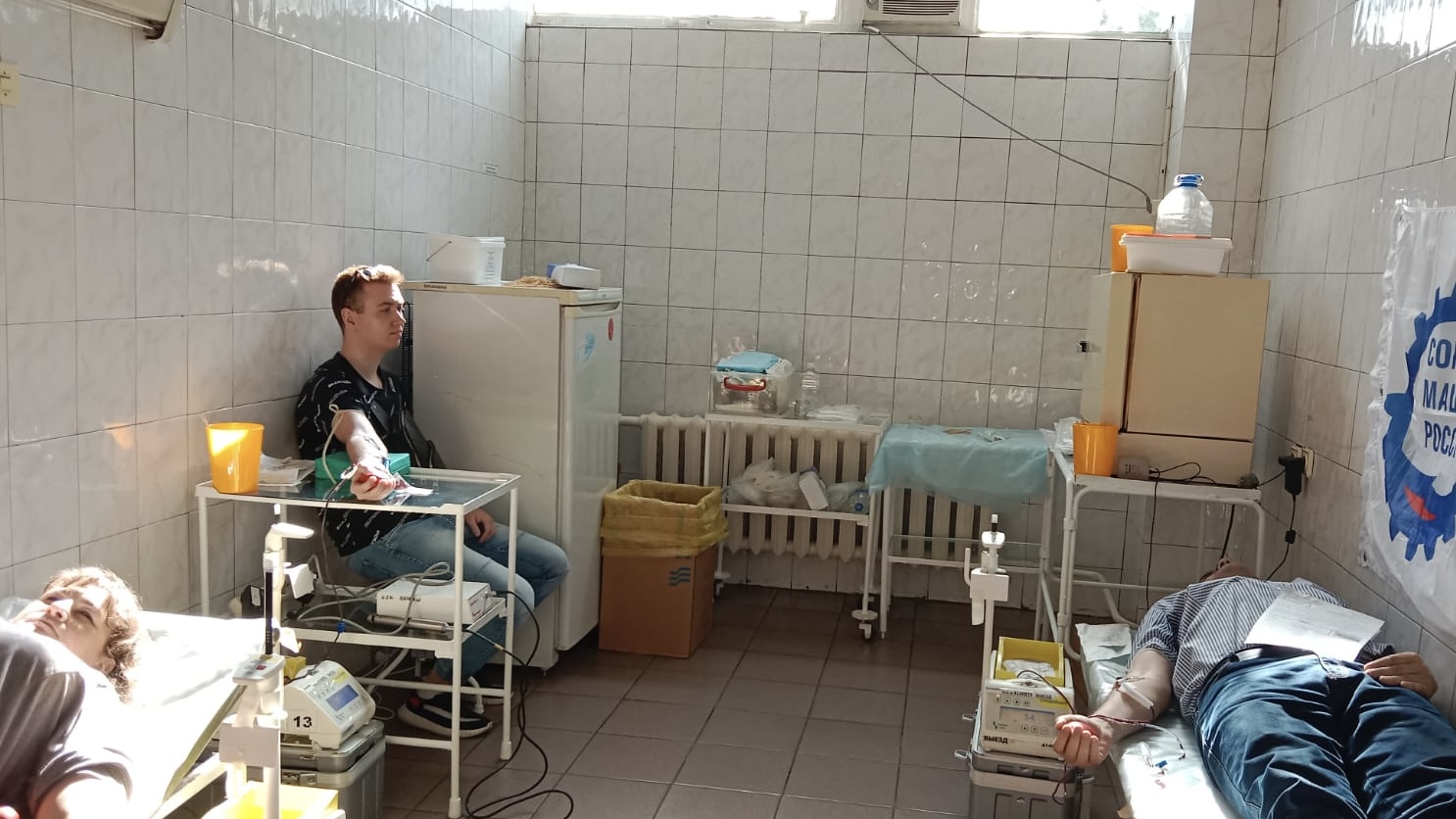 Автовазовцы - члены СРО ООО «СоюзМаш России" выступили организаторами донорской акции